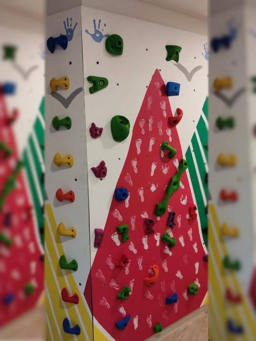 Muro colores infantil