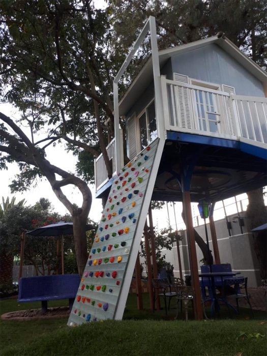 Muro en madera plástica